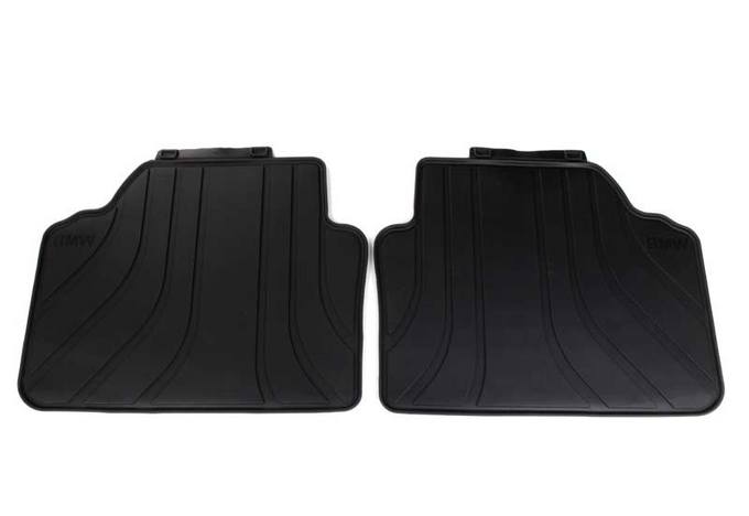 BMW Floor Mat Set - Rear (All-Weather) (Black) 51472336599